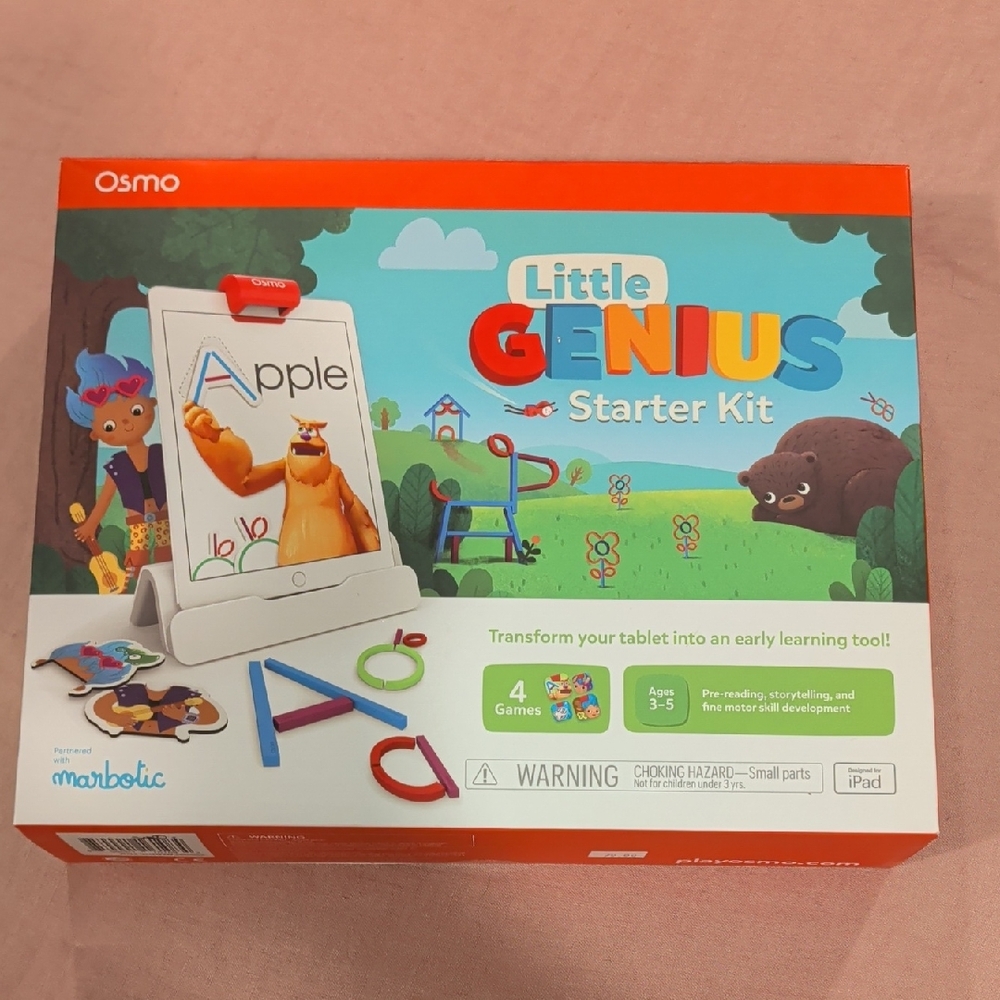 Osmo Little Genius Starter Kit, Retail $109